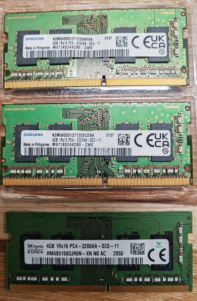 RAM Laptop Samsung DDR4 4GB 3200MHz
