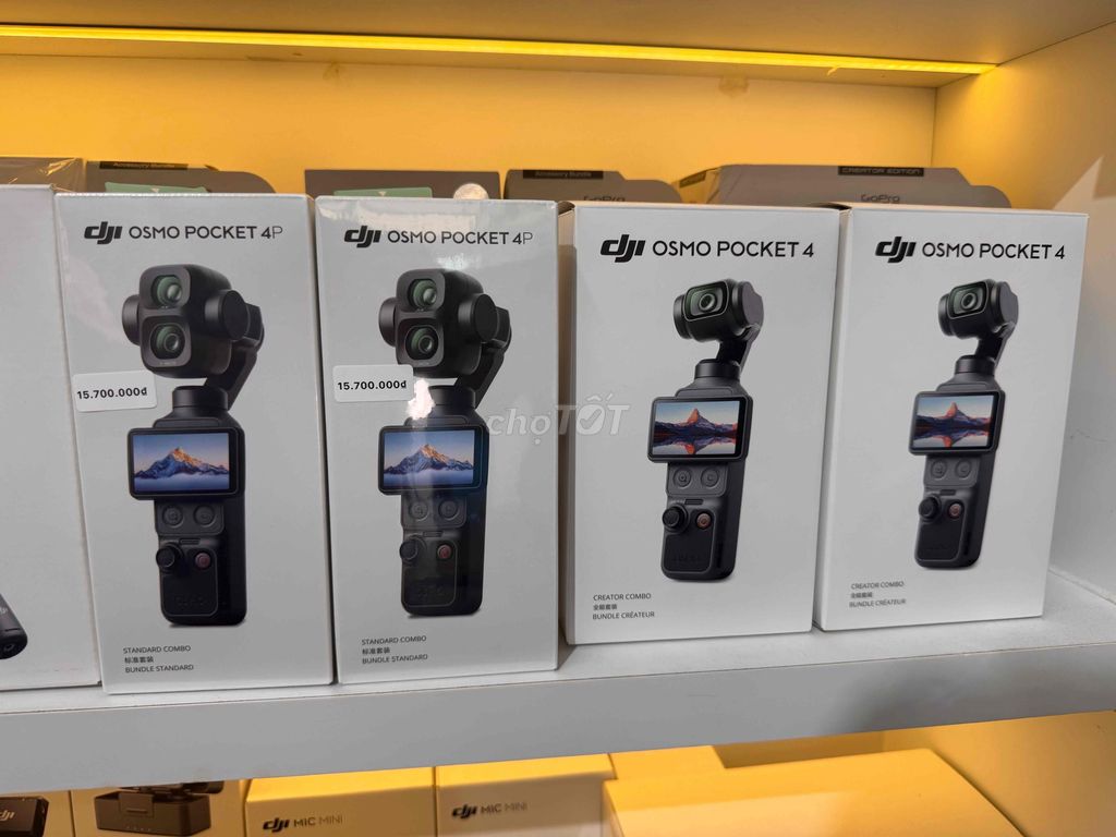 Камера DJI Osmo Pocket 4P черная