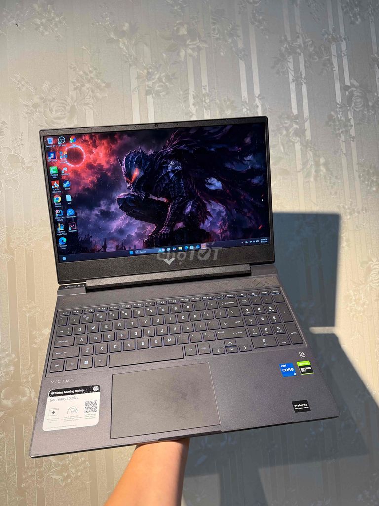 HP Victus 15 i5-12450H RTX 1650 8GB/512GB Черный