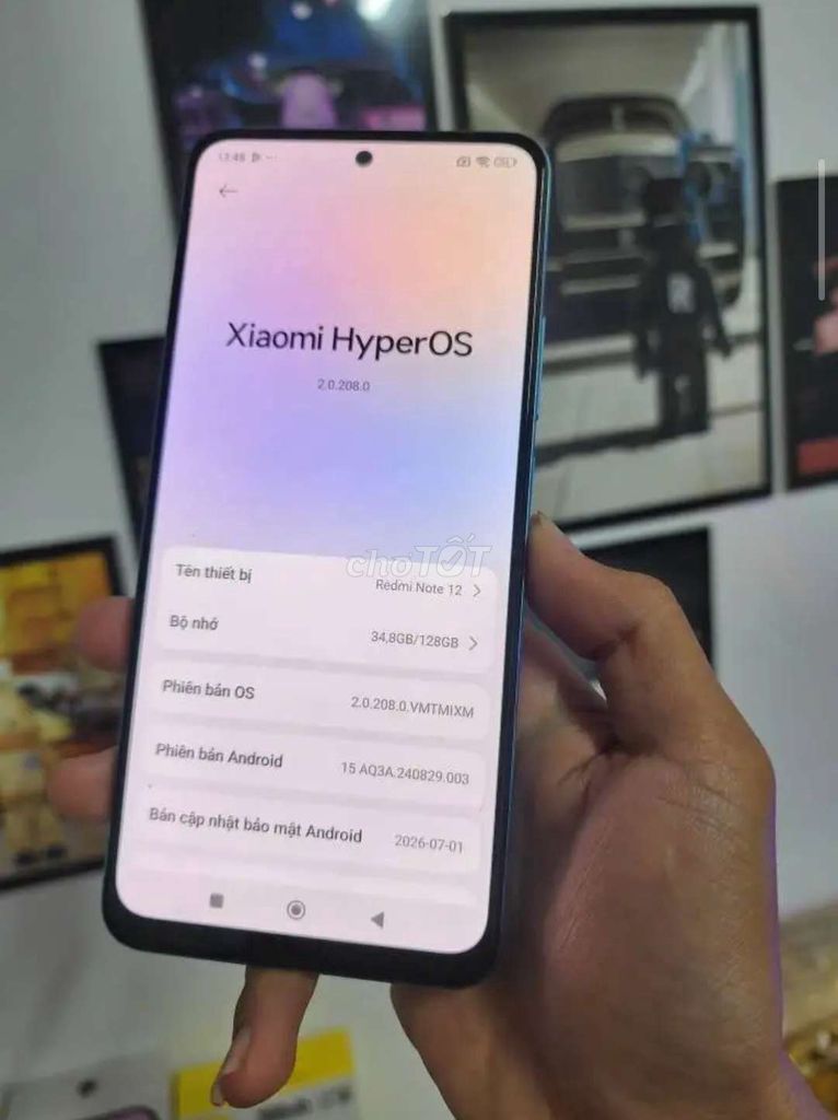 Фото 2: Xiaomi Redmi Note 12 8GB/128GB синий