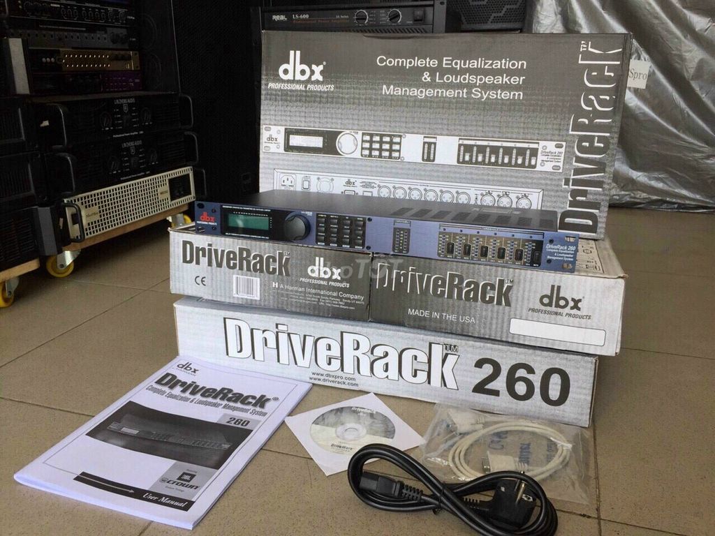 Процессор dbx DriveRack 260, импортный, стандарт категории 1