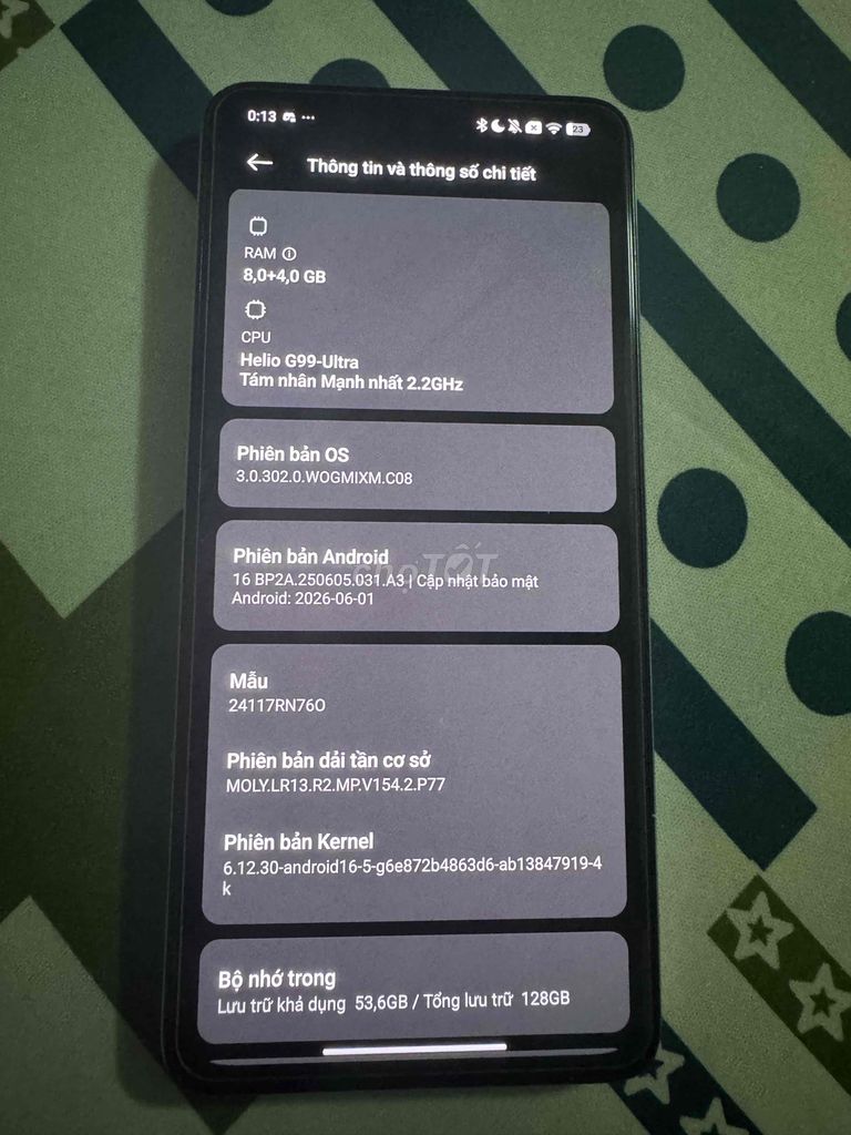 Xiaomi Redmi 128GB Белый Helio G99-Ultra