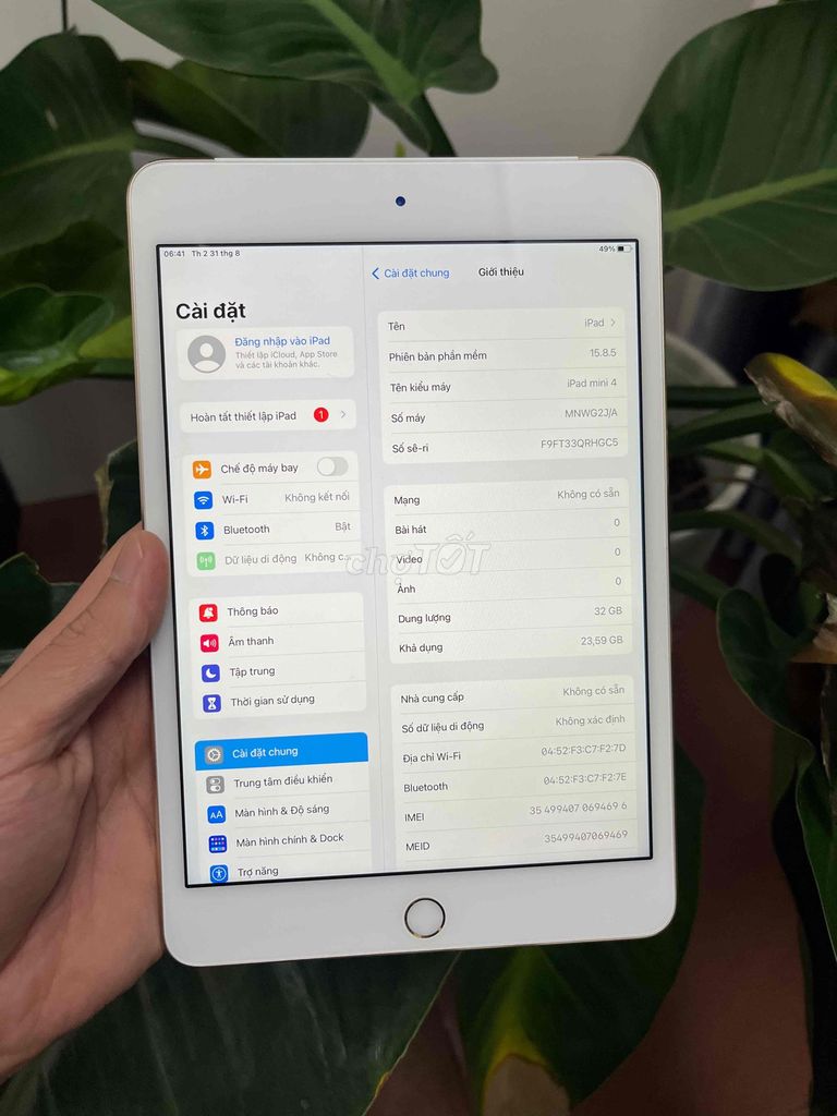 Фото 2: Apple iPad mini 4 32GB золотой wjfj 4G