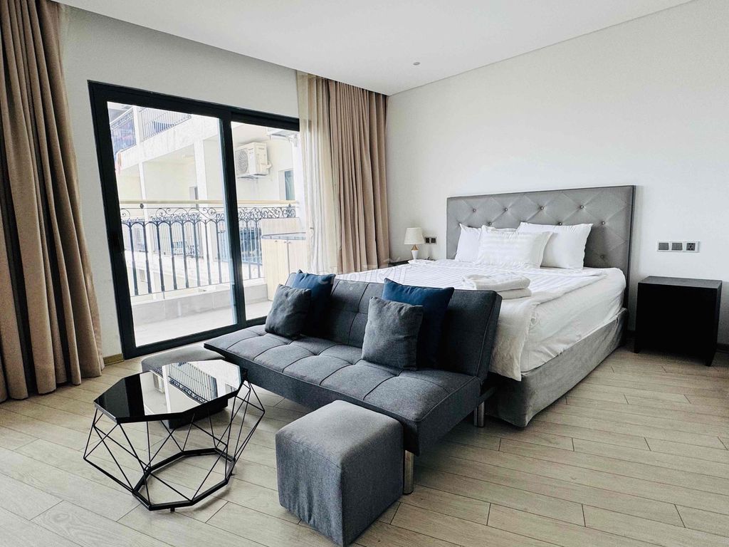 Студия в Đà Nẵng Golden Bay — вид на город
