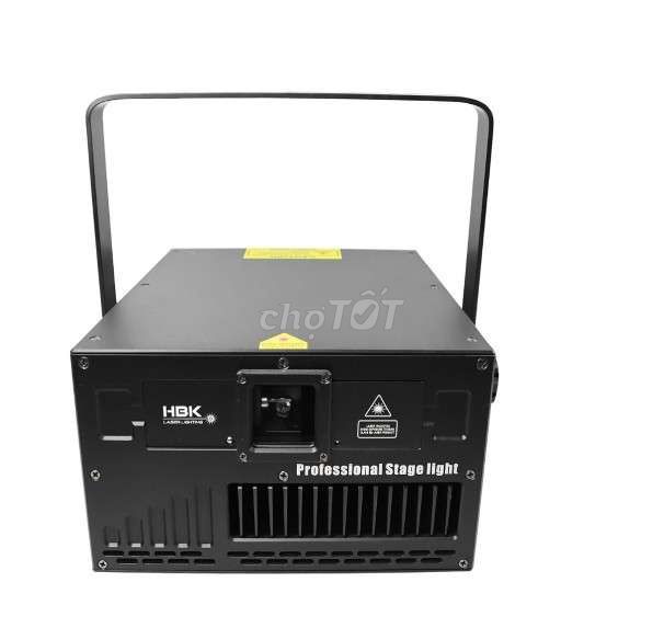 Фото 2: Сценический лазер HBK Club 15W RGB Black б/у