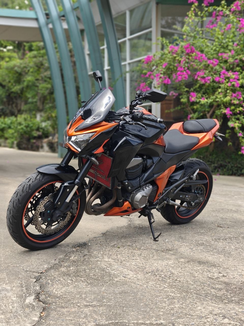 Фото 3: Kawasaki Z800 2017 года в отличном состоянии, пробег 34 000 км, полностью обслужен и не…