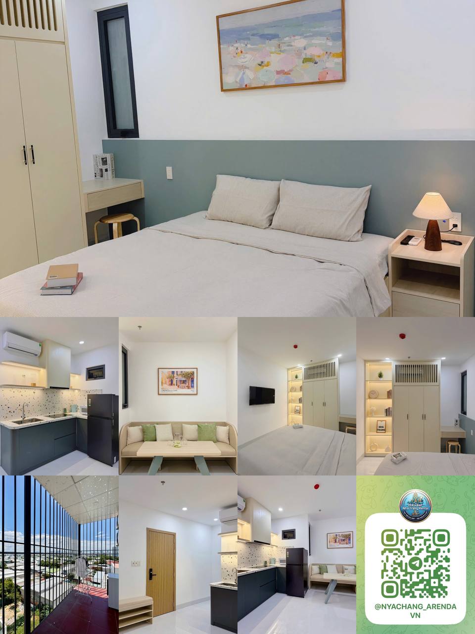 Сдаётся новая luxury-квартира с 1 спальней, 35 м², в районе Phước Long, Южный Нячанг.