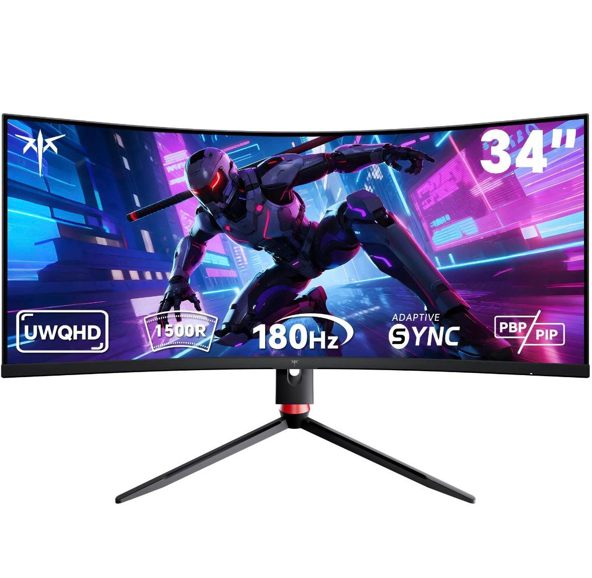 Продаётся монитор KTC H34S18S 34 дюйма, изогнутый UltraWide, разрешение 3440×1440…