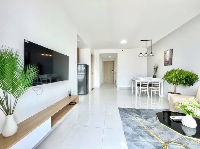Фото 2: Сдаётся квартира в D'QUA площадью 70 м² с двумя спальнями и двумя ванными комнатами.