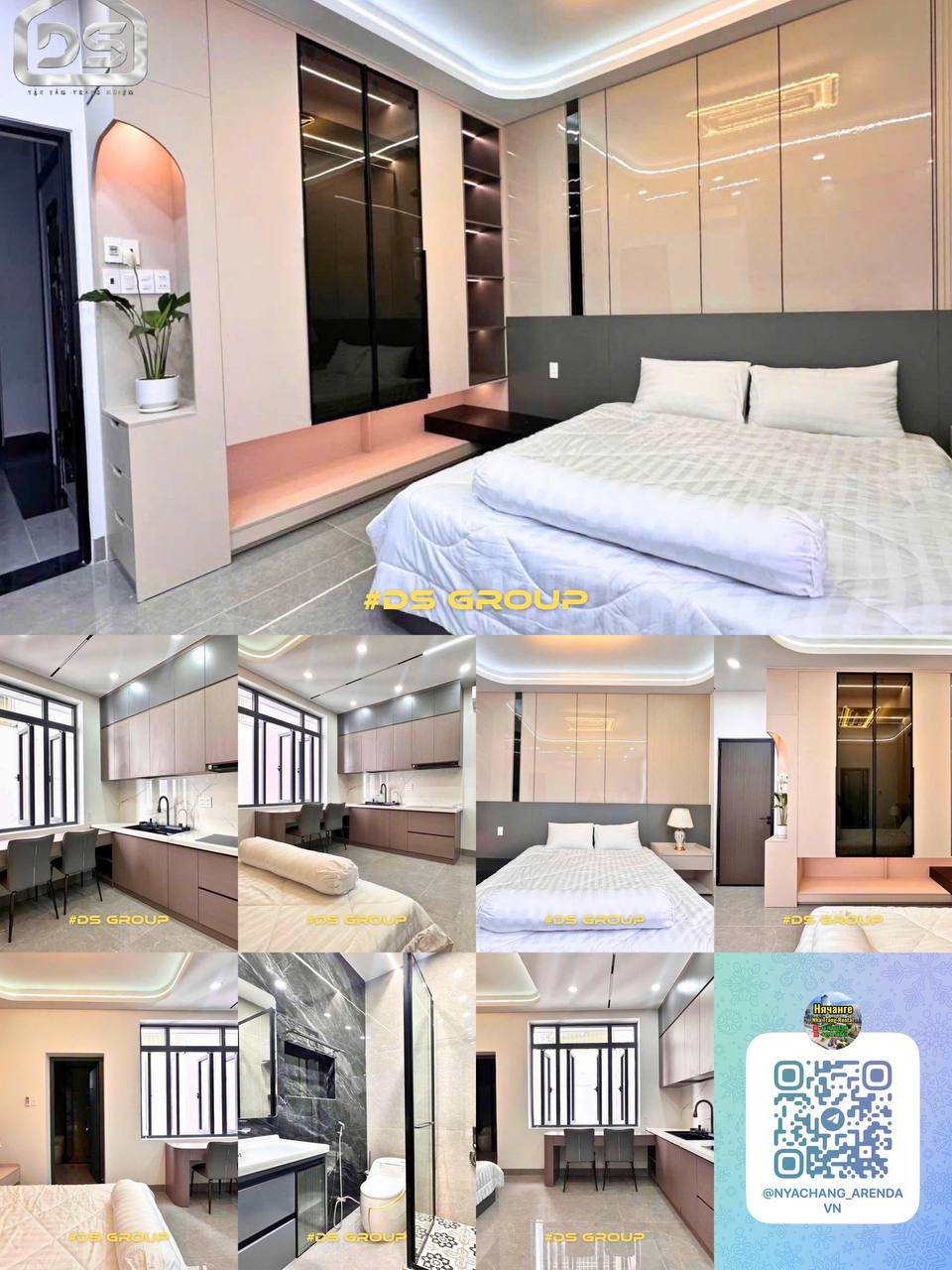 Сдаётся в аренду квартира luxury 30 м² на улице Điện Biên Phủ, север Нячанга.