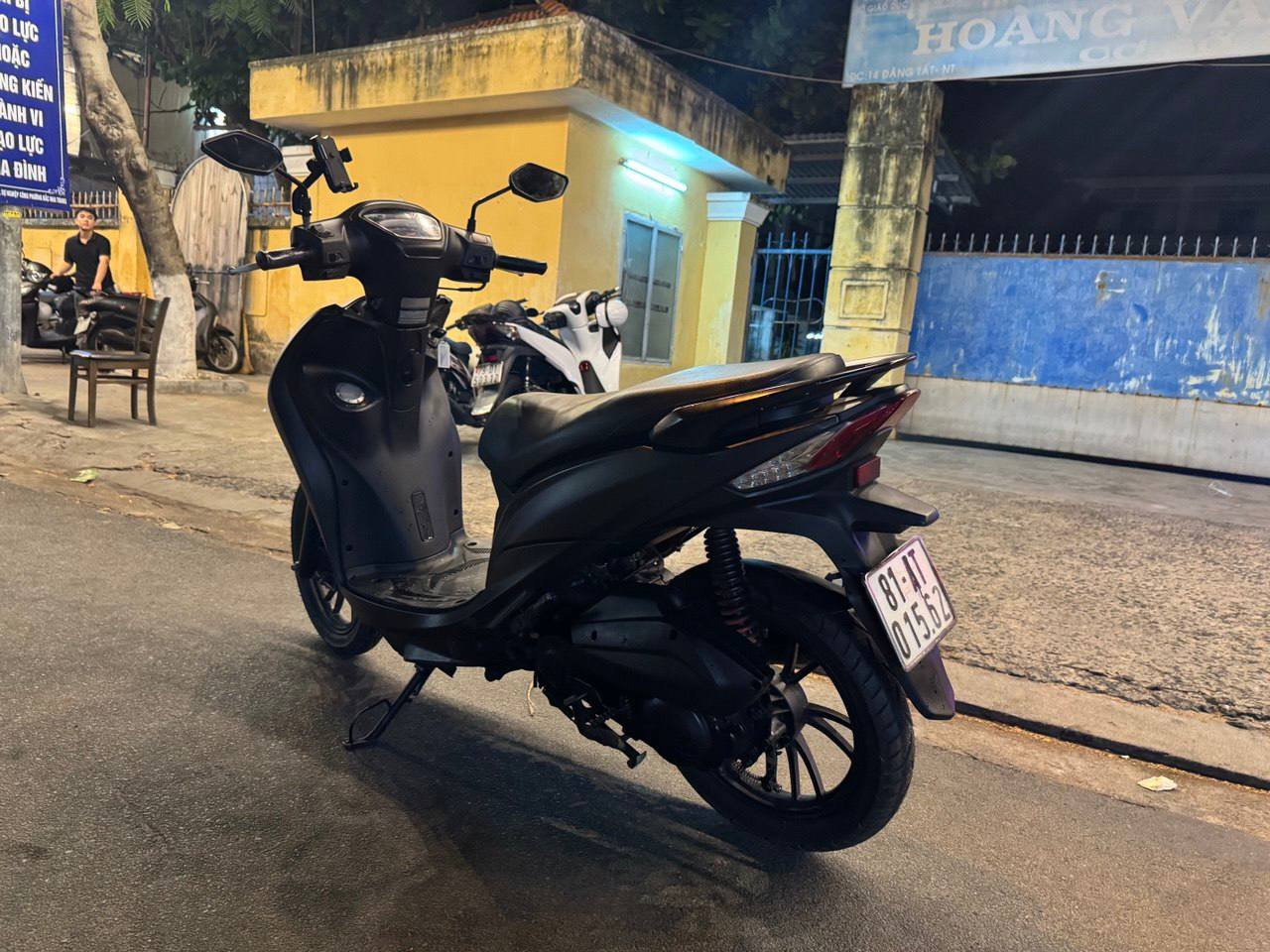 В продаже байк Kymco Hermosa Candy 50 2022 года, чёрный матовый