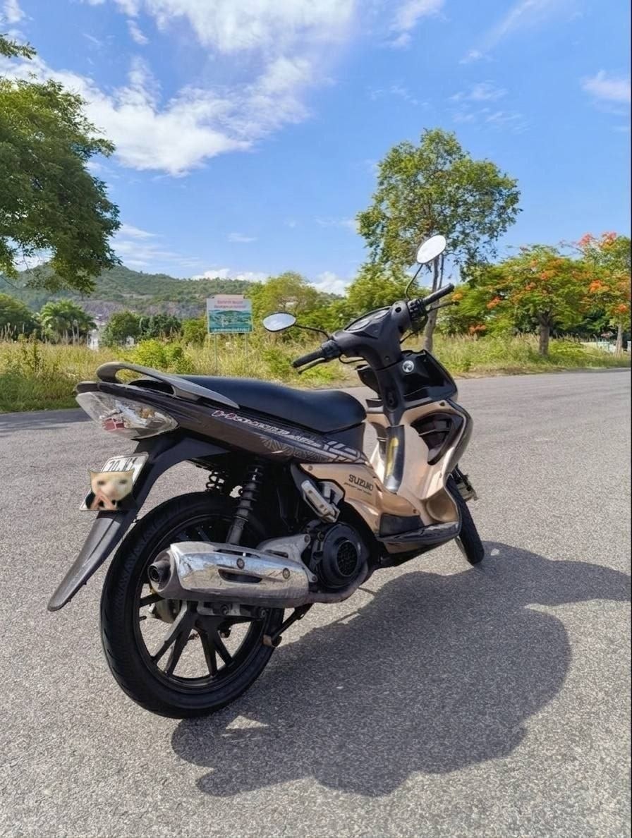 Фото 2: Suzuki Hayate 125, полностью обслужен: карбюратор почищен, заводится с первого раза.