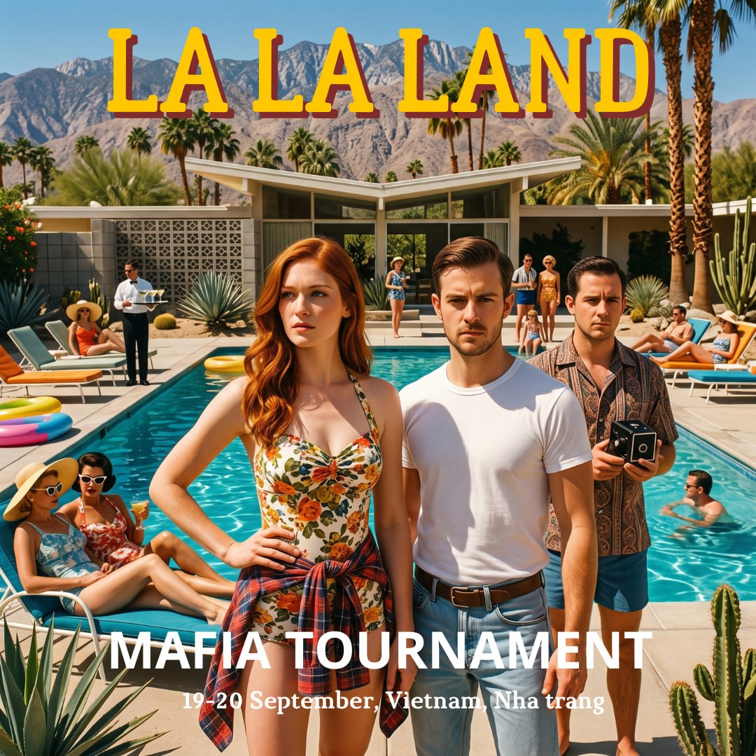 Открыта регистрация на турнир по спортивной Мафии La La Land, который…