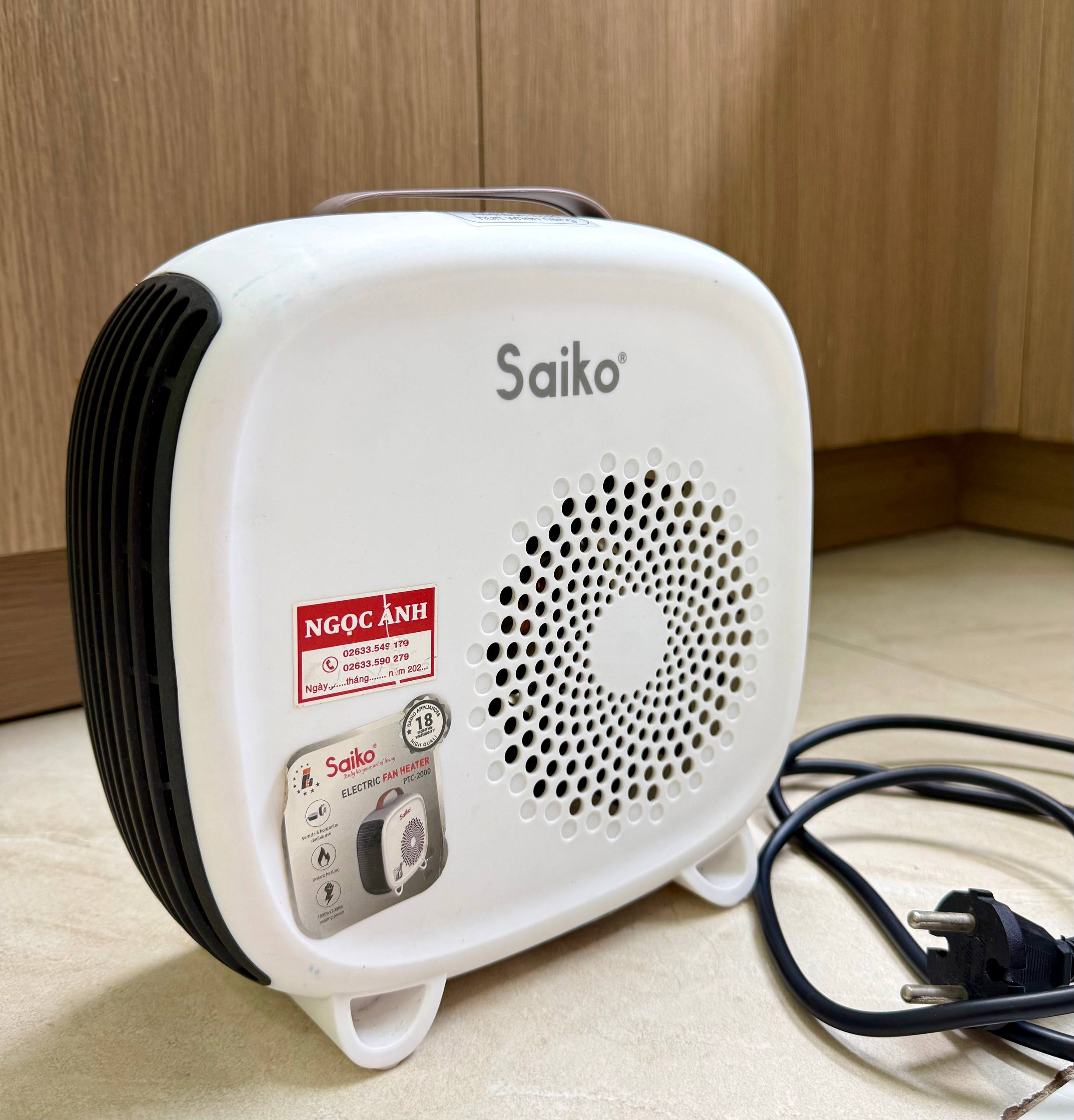 Продаётся электрический обогреватель Saiko PTC-2000 с двумя режимами о
