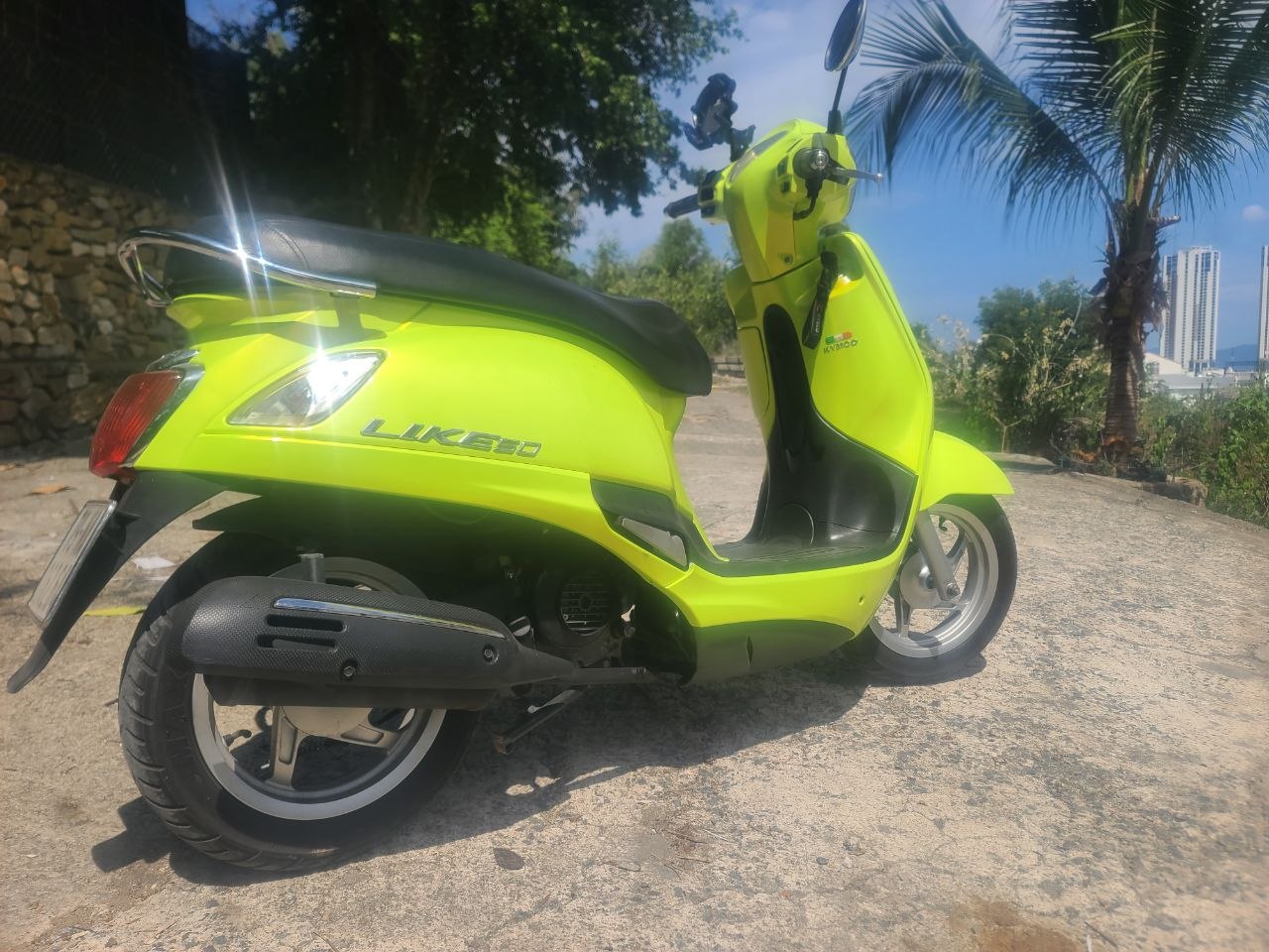 Фото 2: Сдаётся в аренду скутер Kymco Like объёмом 50 куб