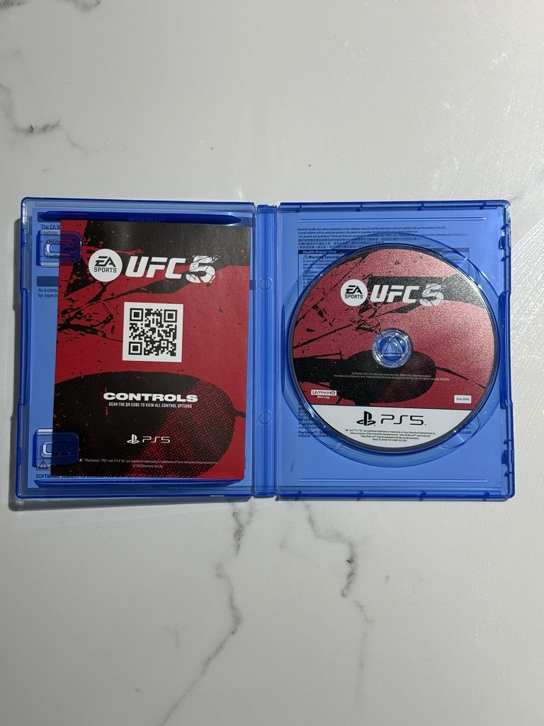 Фото 3: Продаётся диск UFC 5 для PS5, б/у, в отличном состоянии, полностью рабочий.