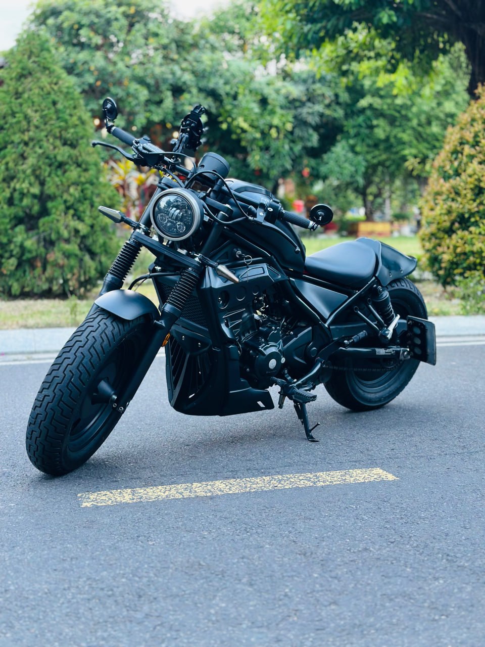 Honda Rebel 300 2021 года, кастомизированный, в хорошем состоянии, с небольшим пробегом…