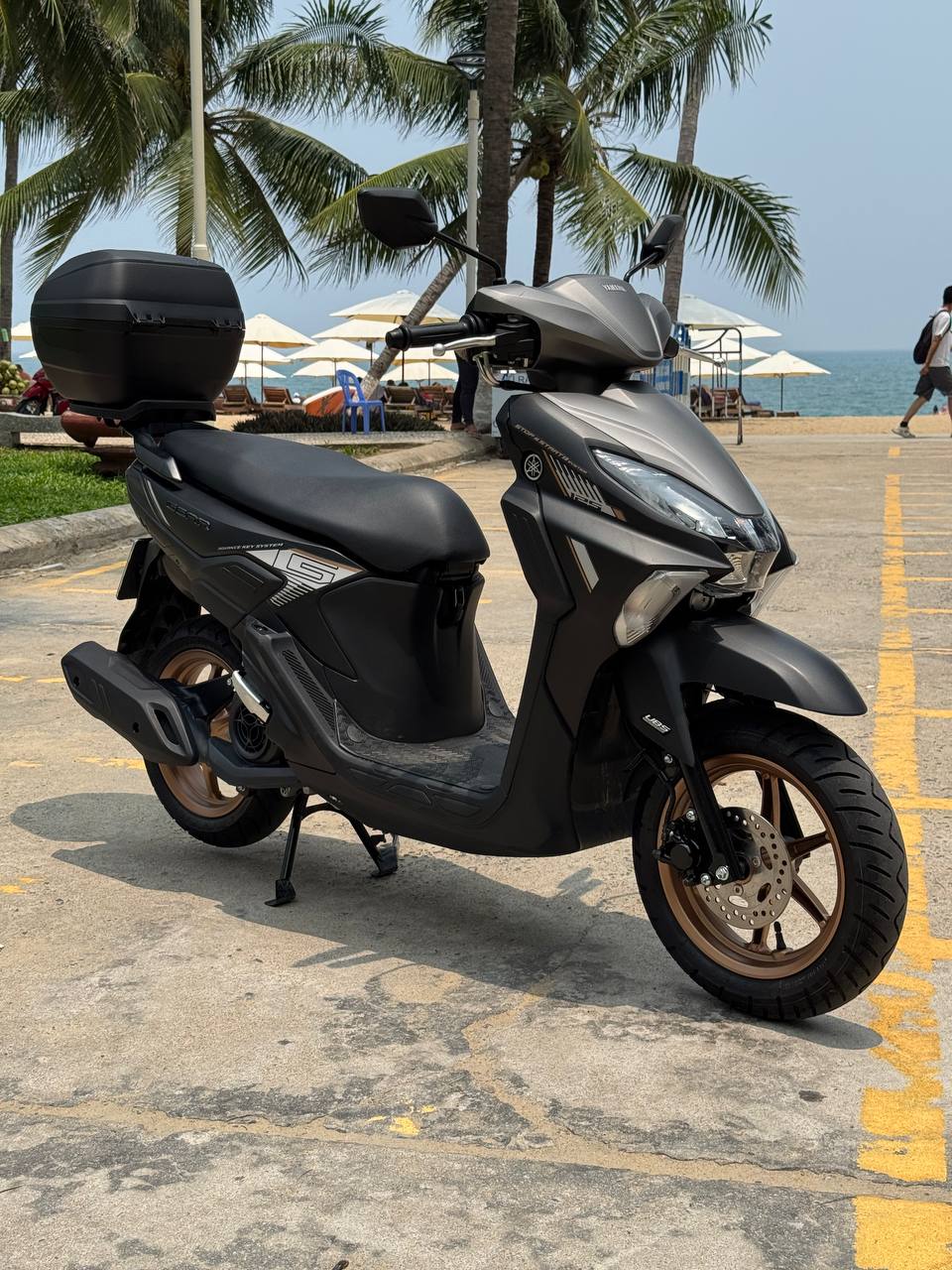 Фото 2: Аренда байка Yamaha Gear 125 2026 года с смарт-ключом и кофром