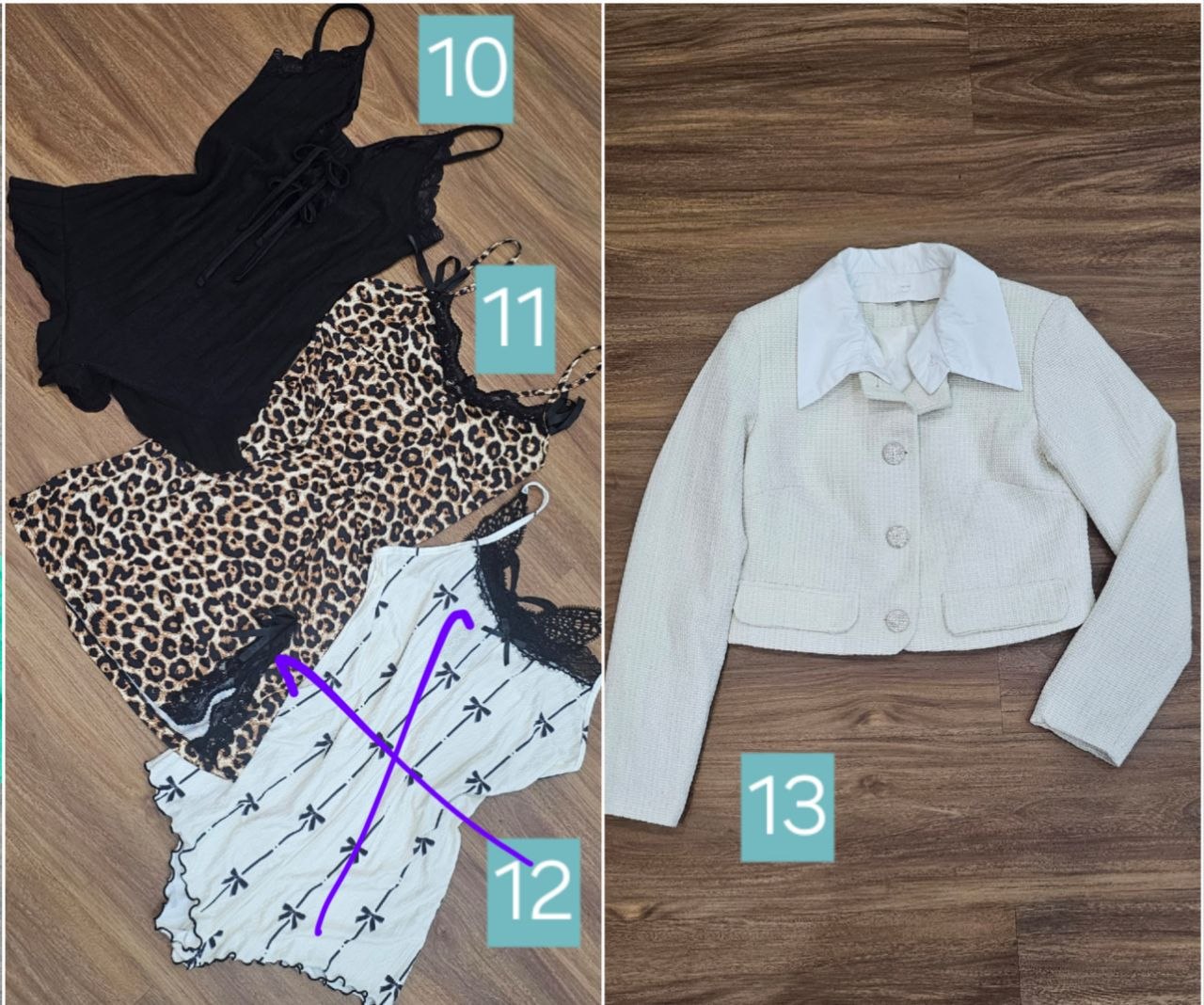 Фото 3: Продаётся женская одежда: платья, топы, юбки, шорты, боди, пиджак, ночнушки, ботинки.