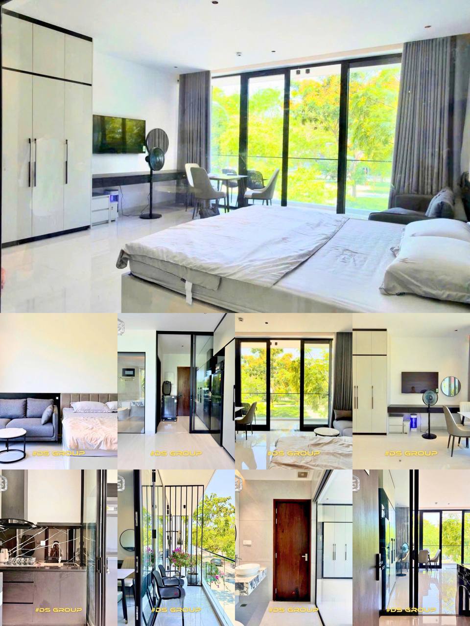 Сдаётся luxury-квартира с одной спальней, площадью 40 м², в жилом комплексе Hà Quang 2…