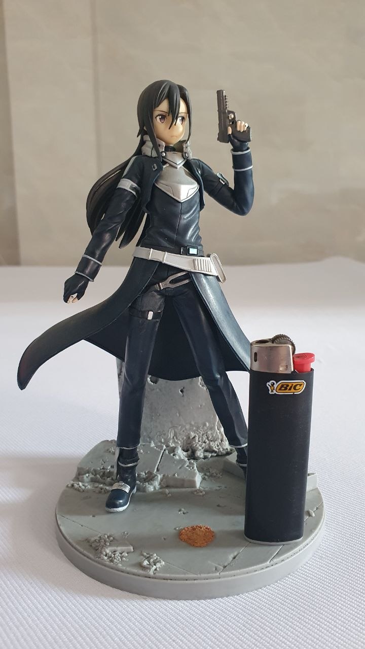 Продаю комплект коллекционных фигурок Кирито и Синон из аниме Sword Art Online (Gun…