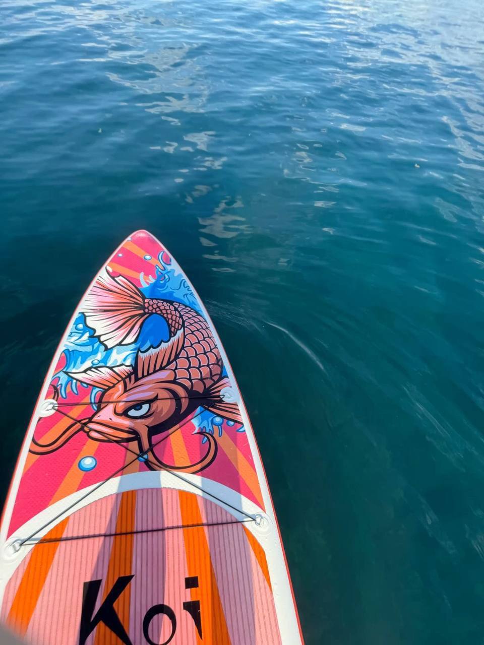 Фото 2: Продаю свой сапборд SUP KOI в идеальном состоянии