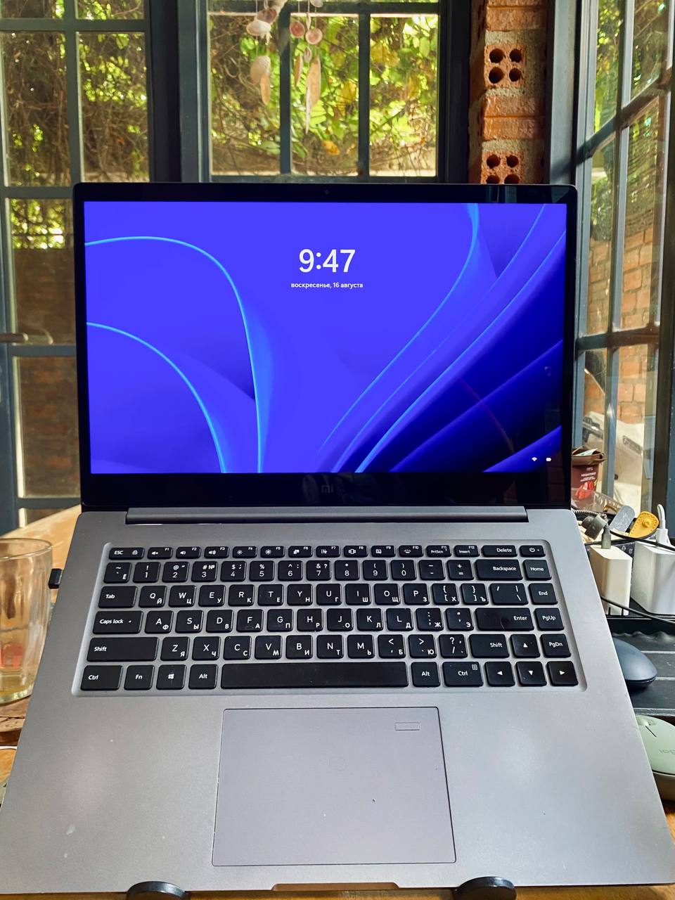 Ноутбук Xiaomi Mi Notebook Pro (TM1701) в рабочем состоянии: Intel Cor