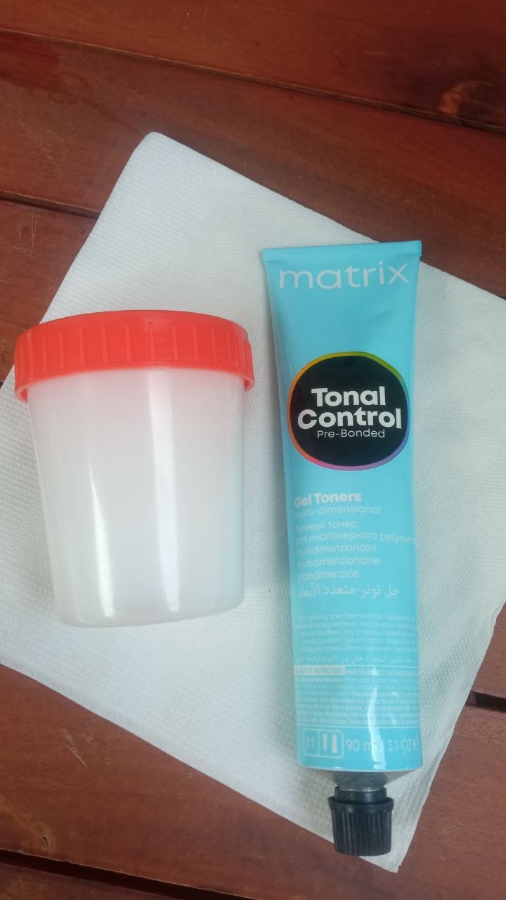 Продаётся тонирующая краска для волос Matrix Tonal Control, тон 7NA на