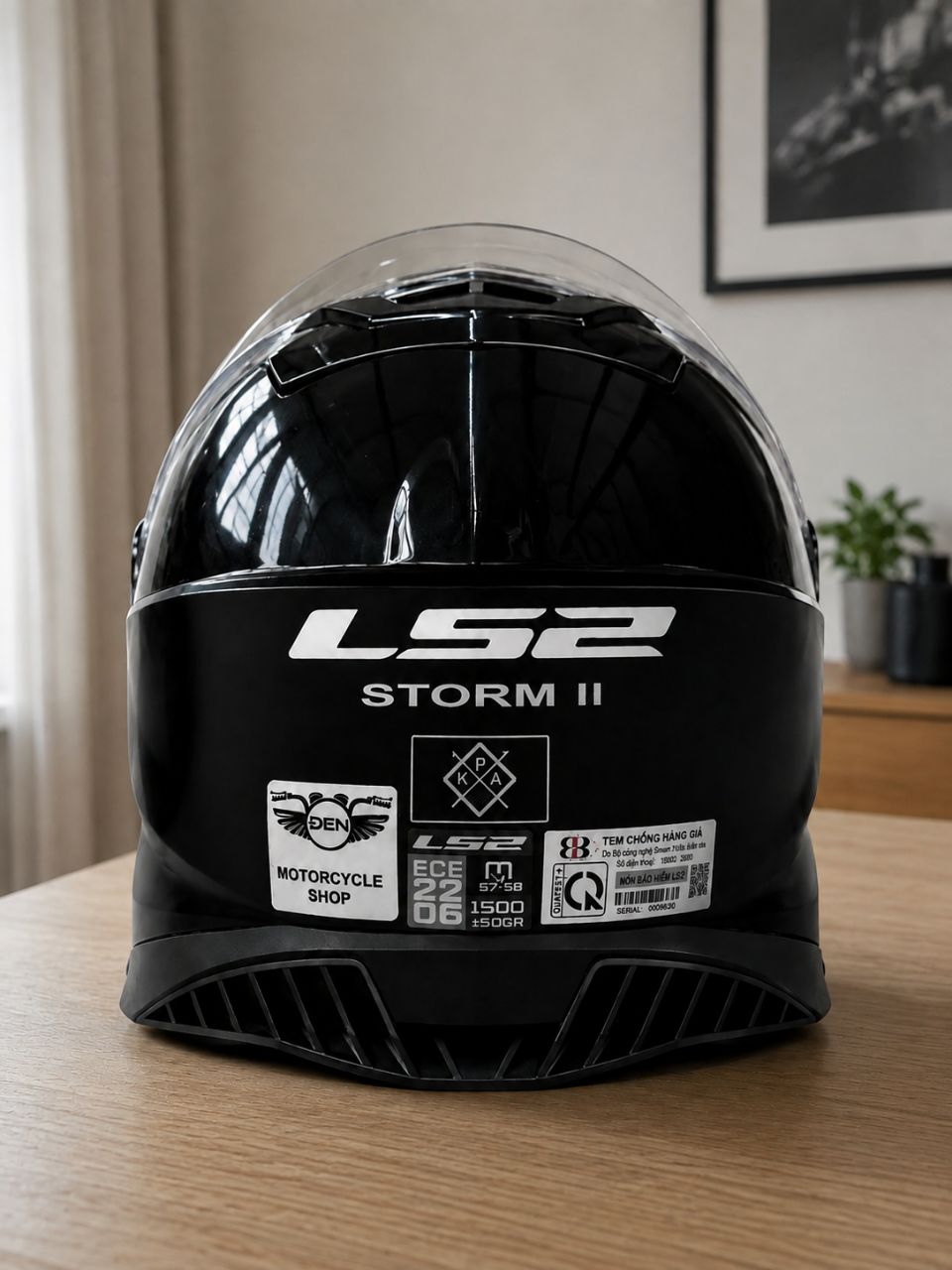 Фото 2: Продаётся шлем LS2 Storm II ff800, размер M (57–58)