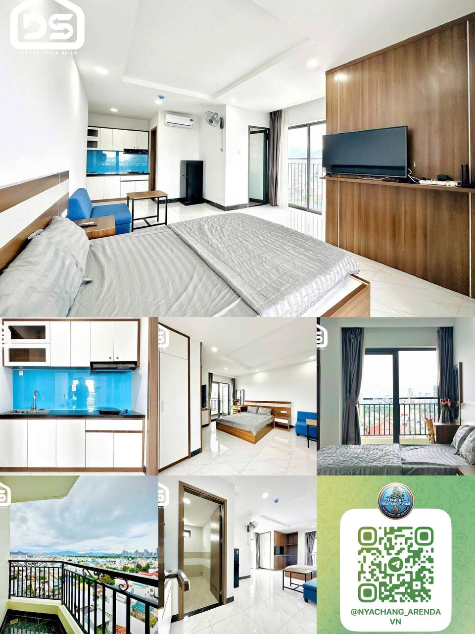 Сдаётся квартира 40 м² на улице Lý Nam Đế в южном Нячанге