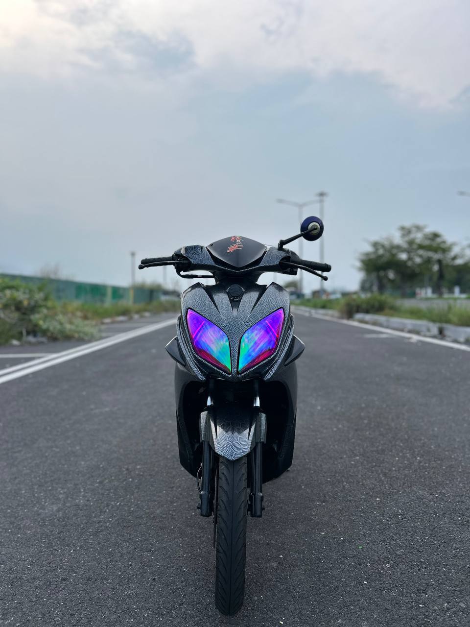 Фото 2: Yamaha Nouvo 4LX 2013 года, 135 кубов, в хорошем состоянии: мотор и ко
