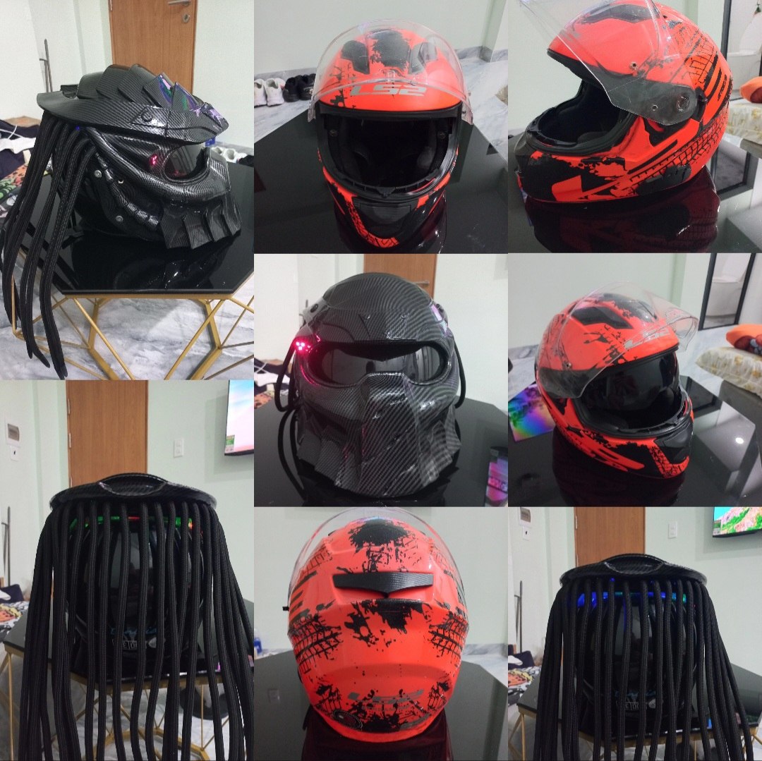 Срочная распродажа вещей перед переездом: шлемы (Predator, LS2, ROYAL)