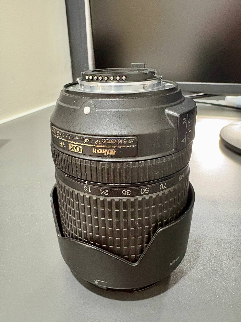 Продается объектив Nikon AF-S DX NIKKOR 18-140mm f/3.5-5.6G ED VR в хорошем состоянии…