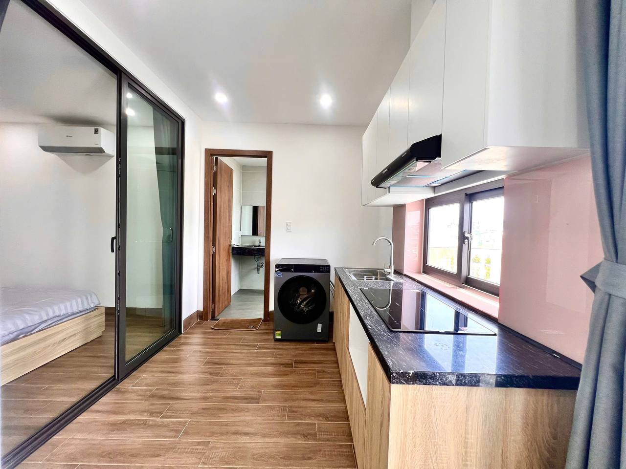 Двухкомнатная квартира в районе Нгу Хань Шон, доступна сейчас
