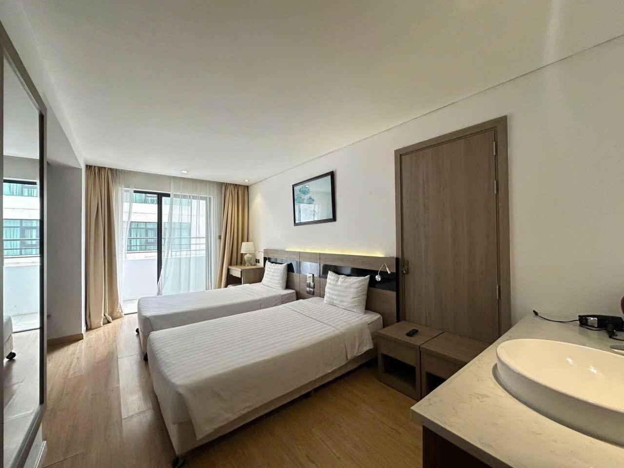 Сдаётся студия 35 кв.м в комплексе Muong Thanh Vien Trieu Oceanus, прямо у моря.