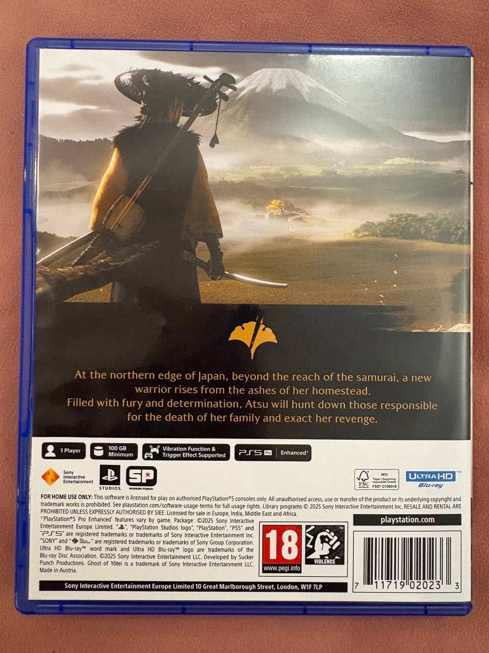 Фото 2: Продаются игры для PS5 в отличном состоянии: Ghost of Yōtei за 900…