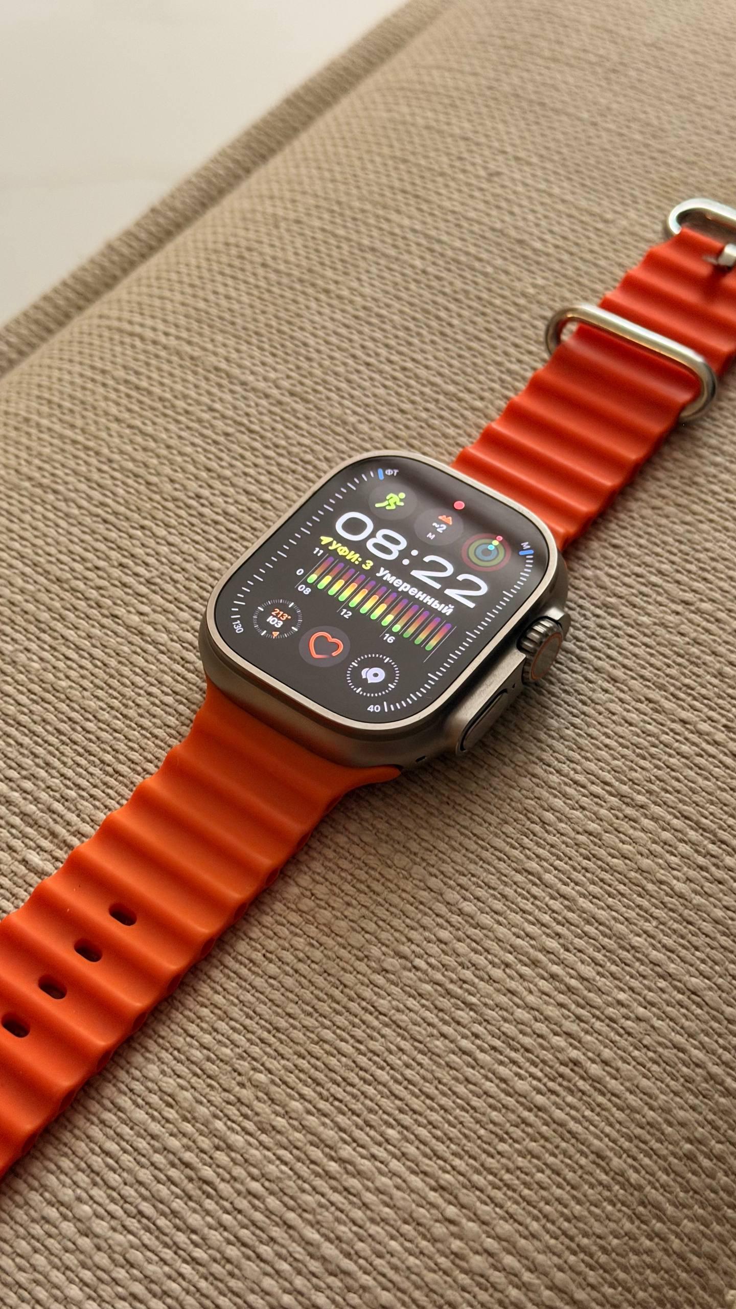 Полностью исправные Apple Watch Ultra 2, без сколов и царапин