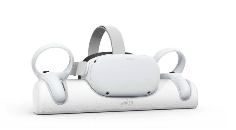 Фото 2: Продаётся комплект VR-очков Oculus Quest 2 с зарядной станцией Anker Charging Dock…