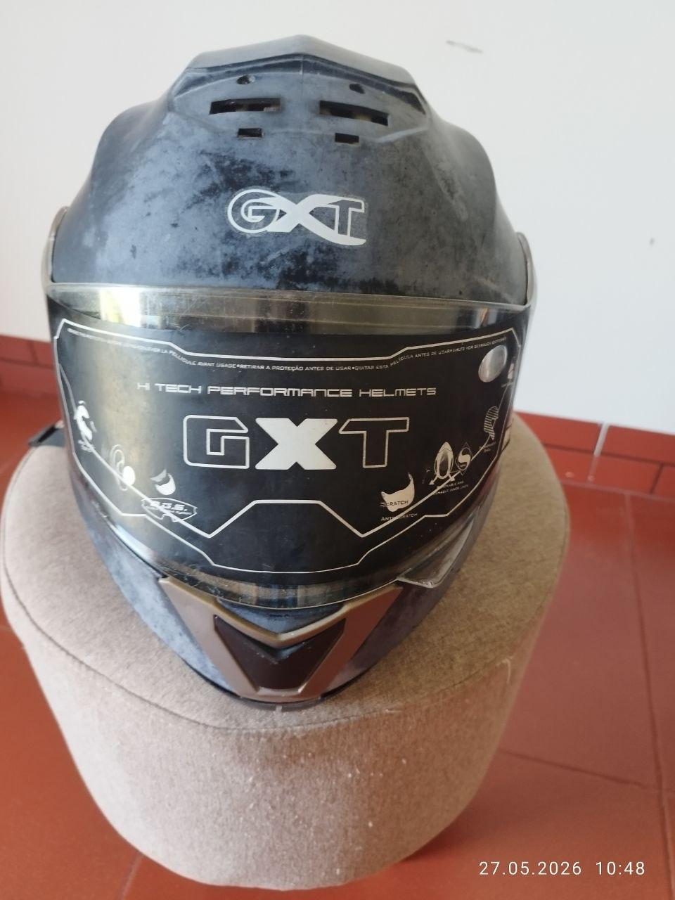 Фото 2: Шлем GXT full-face с двойным визором, размер M (57–58), б/у
