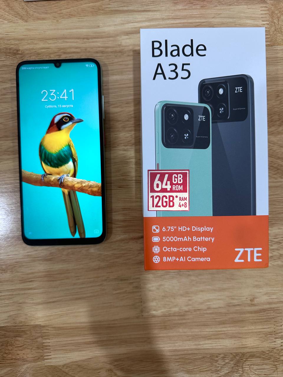 Продаётся телефон ZTE Blade A35 на 64 ГБ