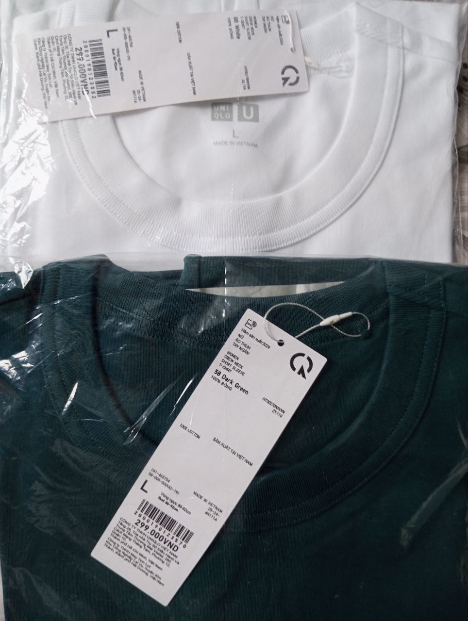 Продаются новые оригинальные футболки Uniqlo из 100% хлопка