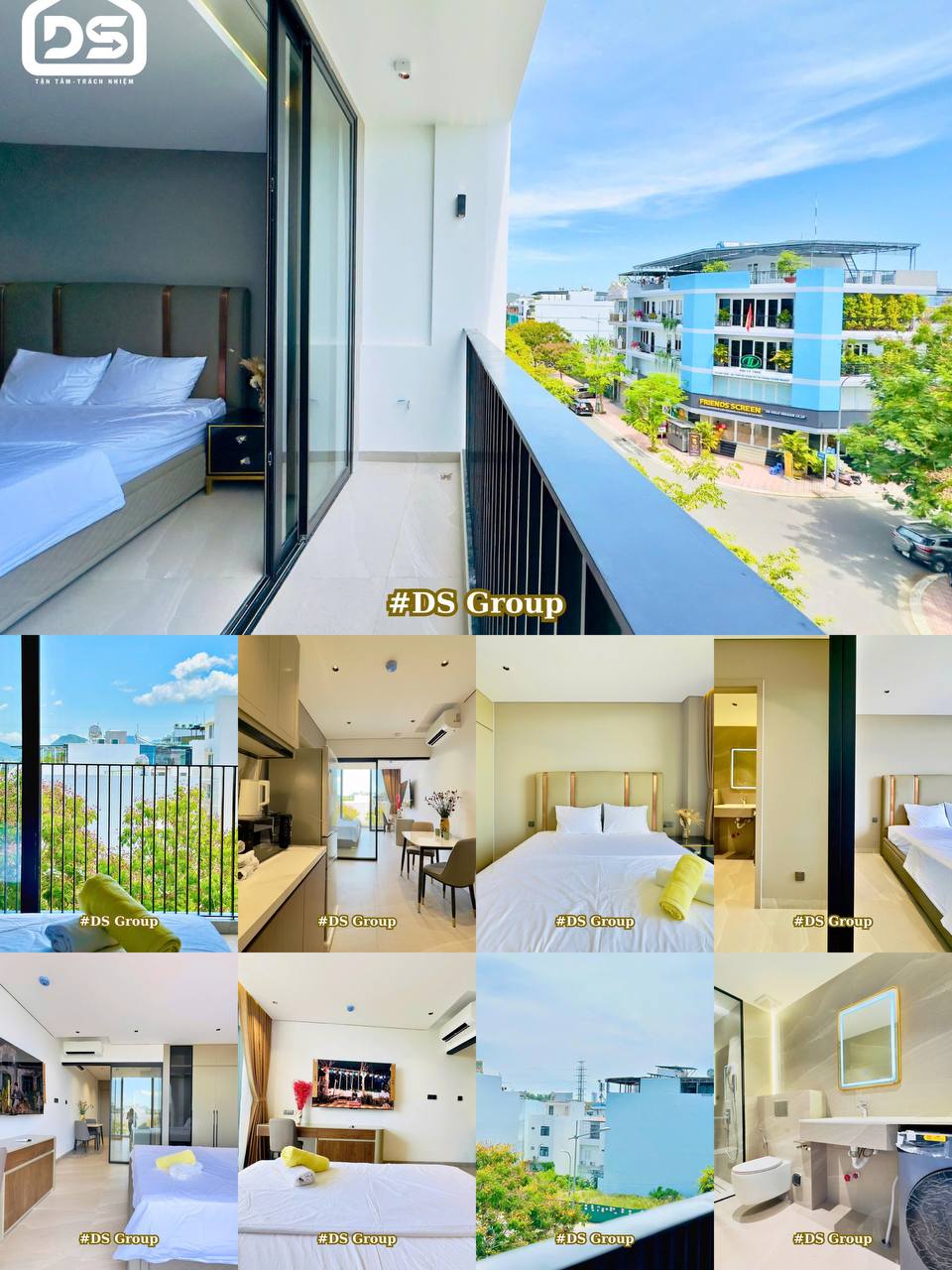 Сдаётся 1-комнатная квартира luxury в Hà Quang 2, район Phước Hải на юге Нячанга.