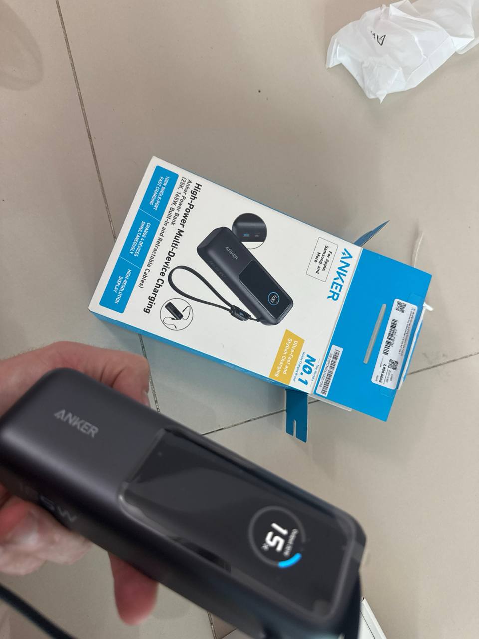 Продаётся новый power bank Anker на 25000 мАч, мощностью 165 Вт, с адаптацией под…