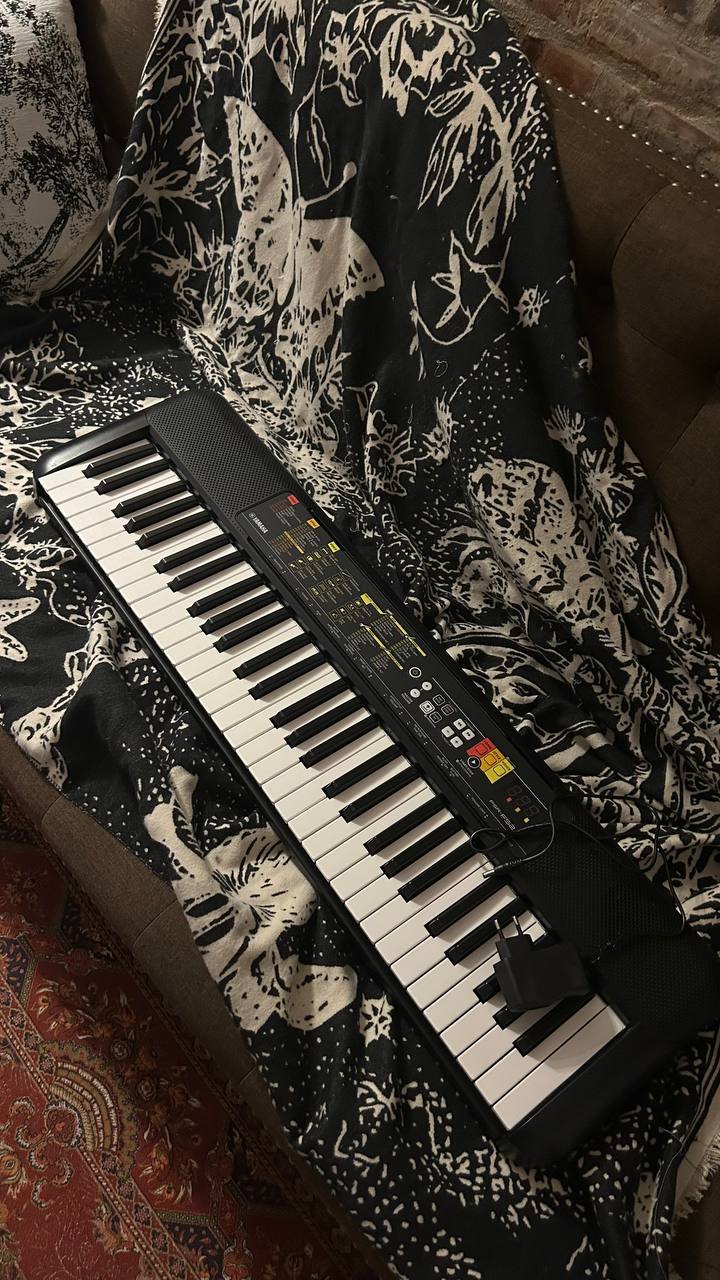 Продаются различные вещи: синтезатор Yamaha PSR-F52, утюг Sunhouse, гладильная доска…