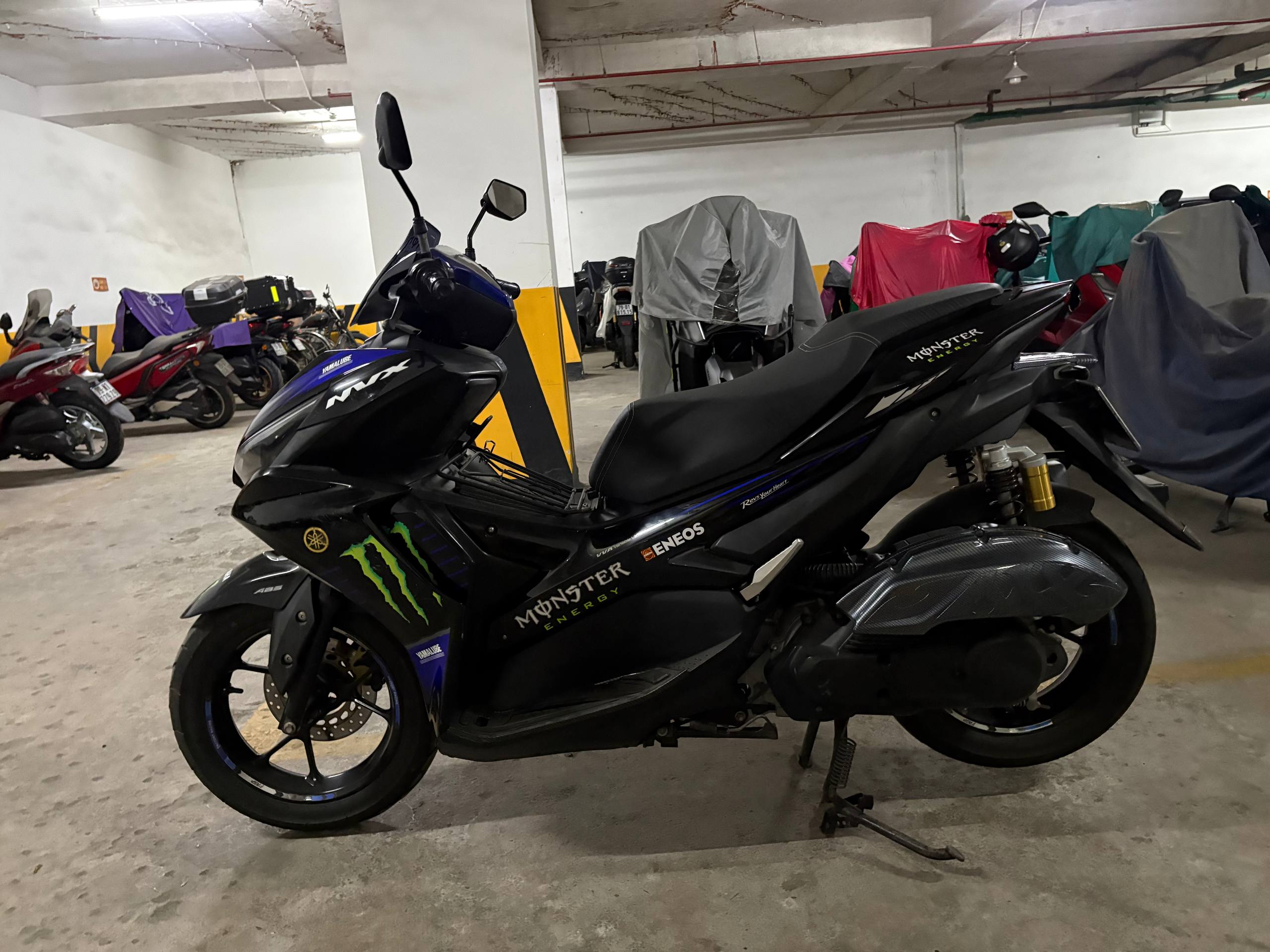 Фото 3: Продаётся Yamaha NVX 155cc ABS (второе поколение) 2021 года, пробег 27 467 км.