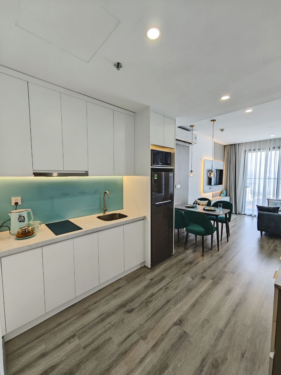 Сдаётся дизайнерская студия в центре Нячанга, 44 м², третья линия, до моря 5 минут.