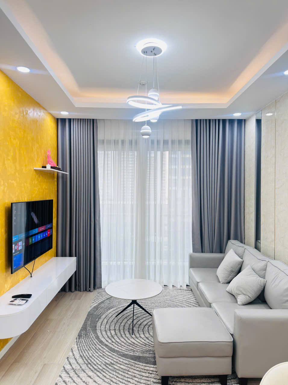 Аренда квартиры 2 спальни, 74 м², с полной мебелью в Masteri Centre Point, Vinhomes…