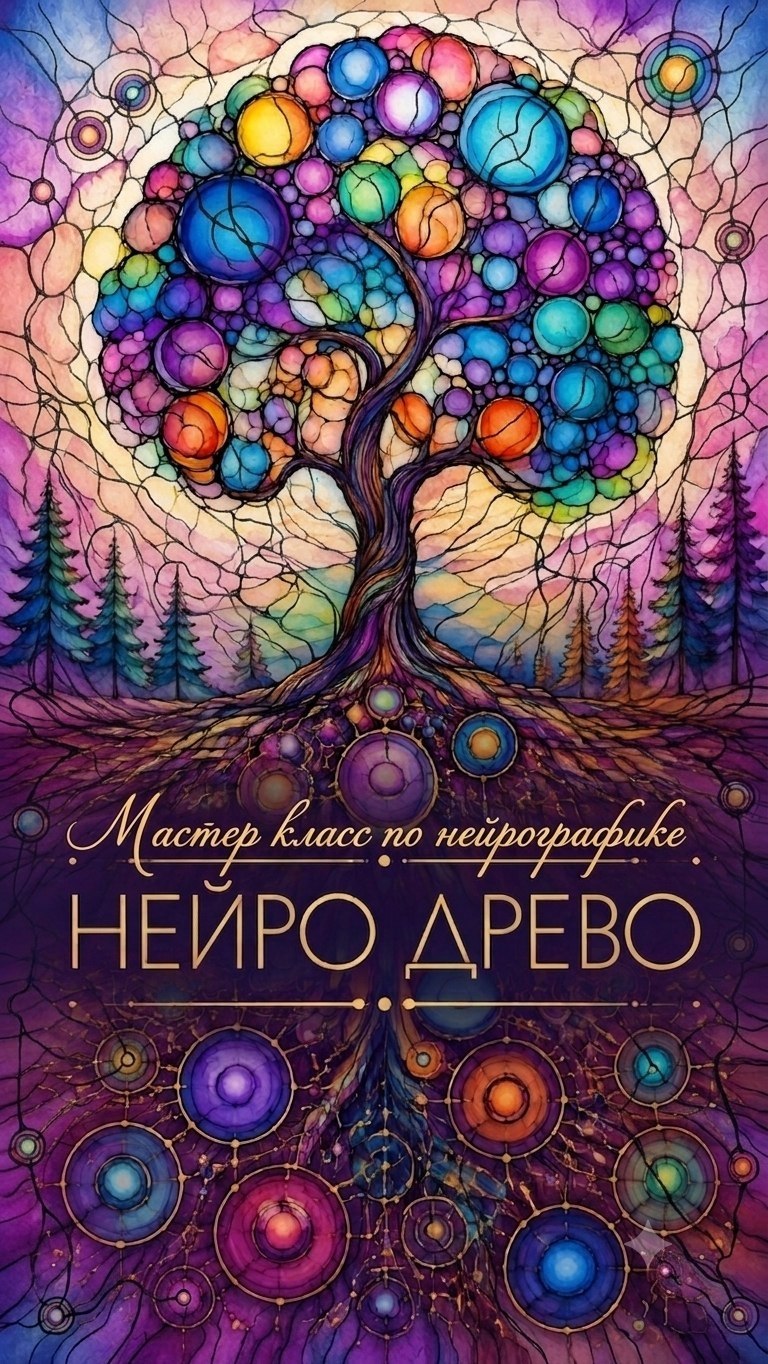 Мастер-класс по нейрографике «Нейродрево» для достижения целей