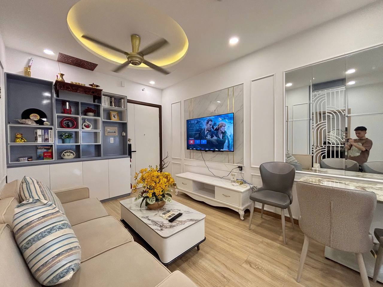 Фото 3: Просторная двухкомнатная квартира в комплексе Oceanus, 59 м², с двумя…