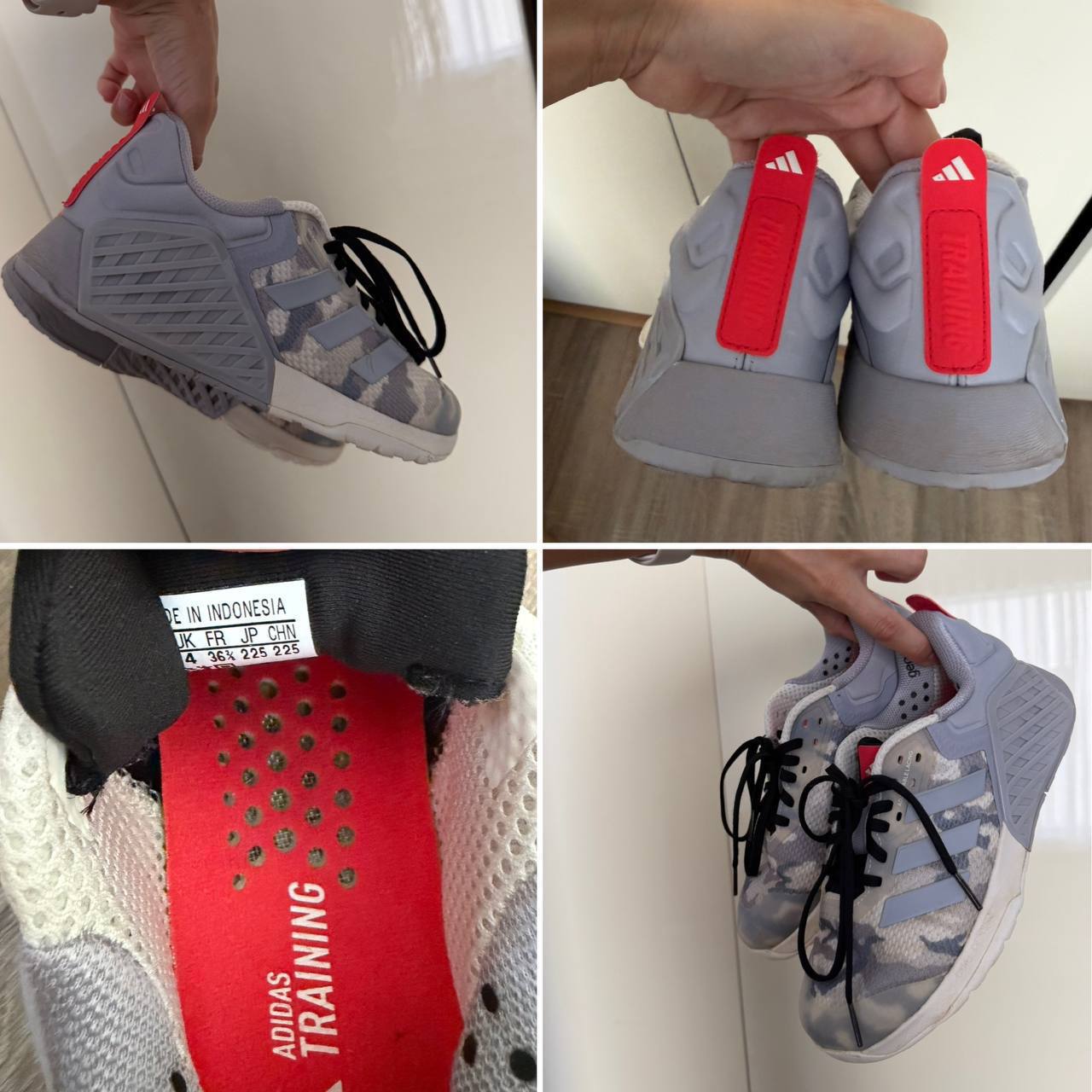 Продаются кроссовки Adidas training 36 размера (на 23 см) с плоской по